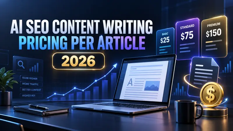 AI SEO Content Writing Service Pricing Per Article 2026: What Should You Really Pay?