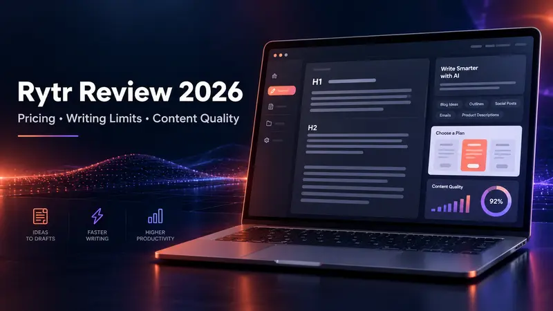Rytr Review 2026 pricing writing limits and content quality